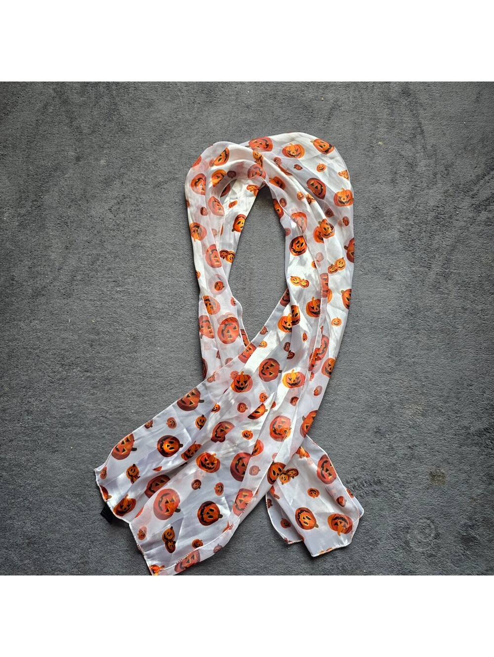 Halloween Jack O Lantern Scarf